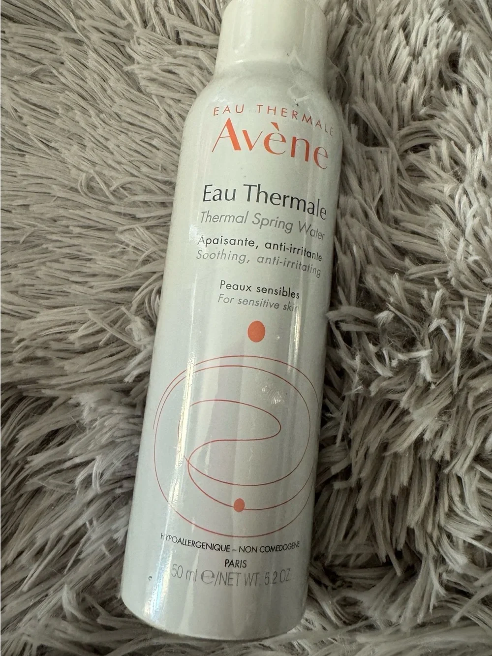 Avenue White Thermal Spring Water Spray with Orange Accents